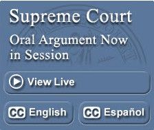Supreme Court Webcast Button