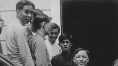 Chinese immigrants at Angel Island