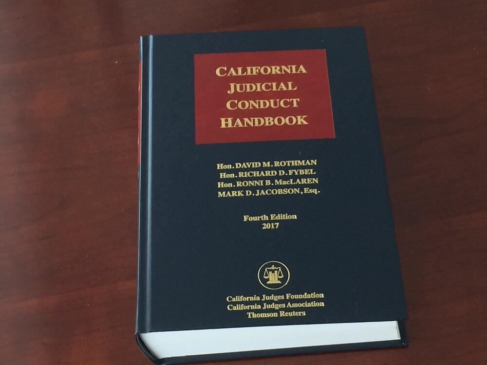 4th edition of the Judicial Conduct Handbook