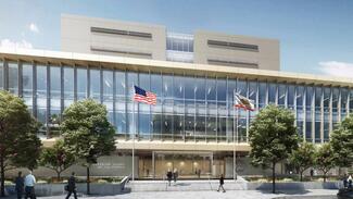 Rendering of new Modesto courthouse