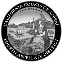California Court of Appeal, Fourth District Seal