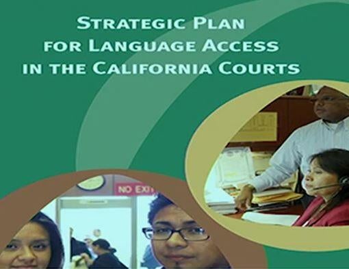 Cover of Strategic Plan for Language Access in the California Courts