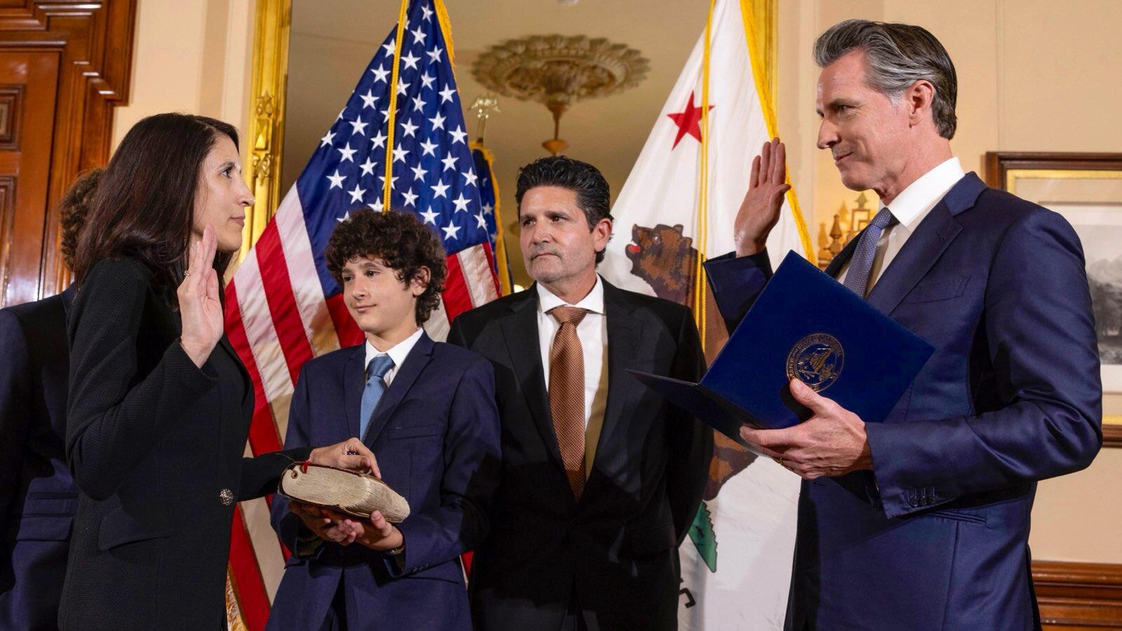 Justice Patricia Guerrero oath of office