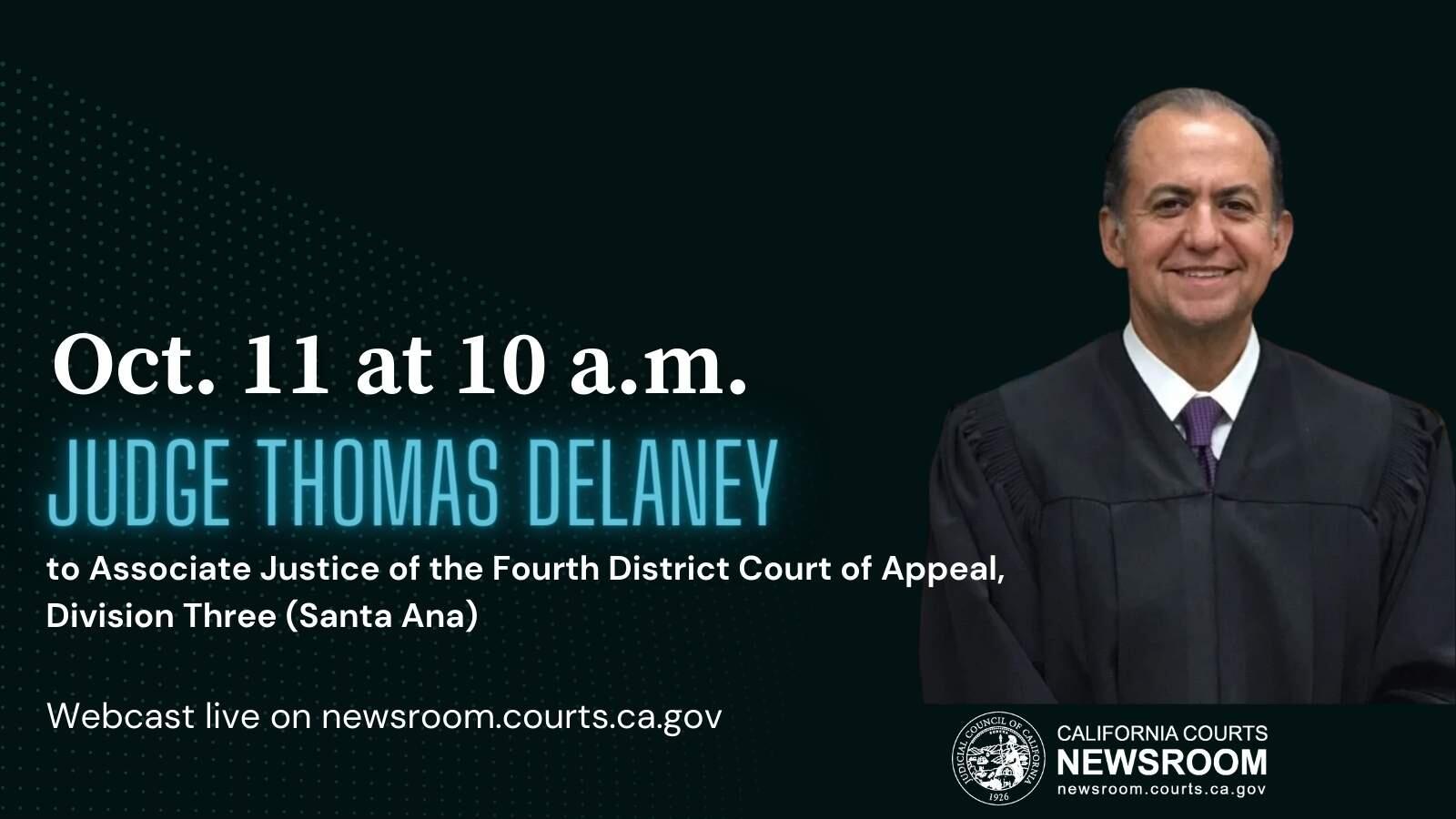 promotion of Delaney hearing