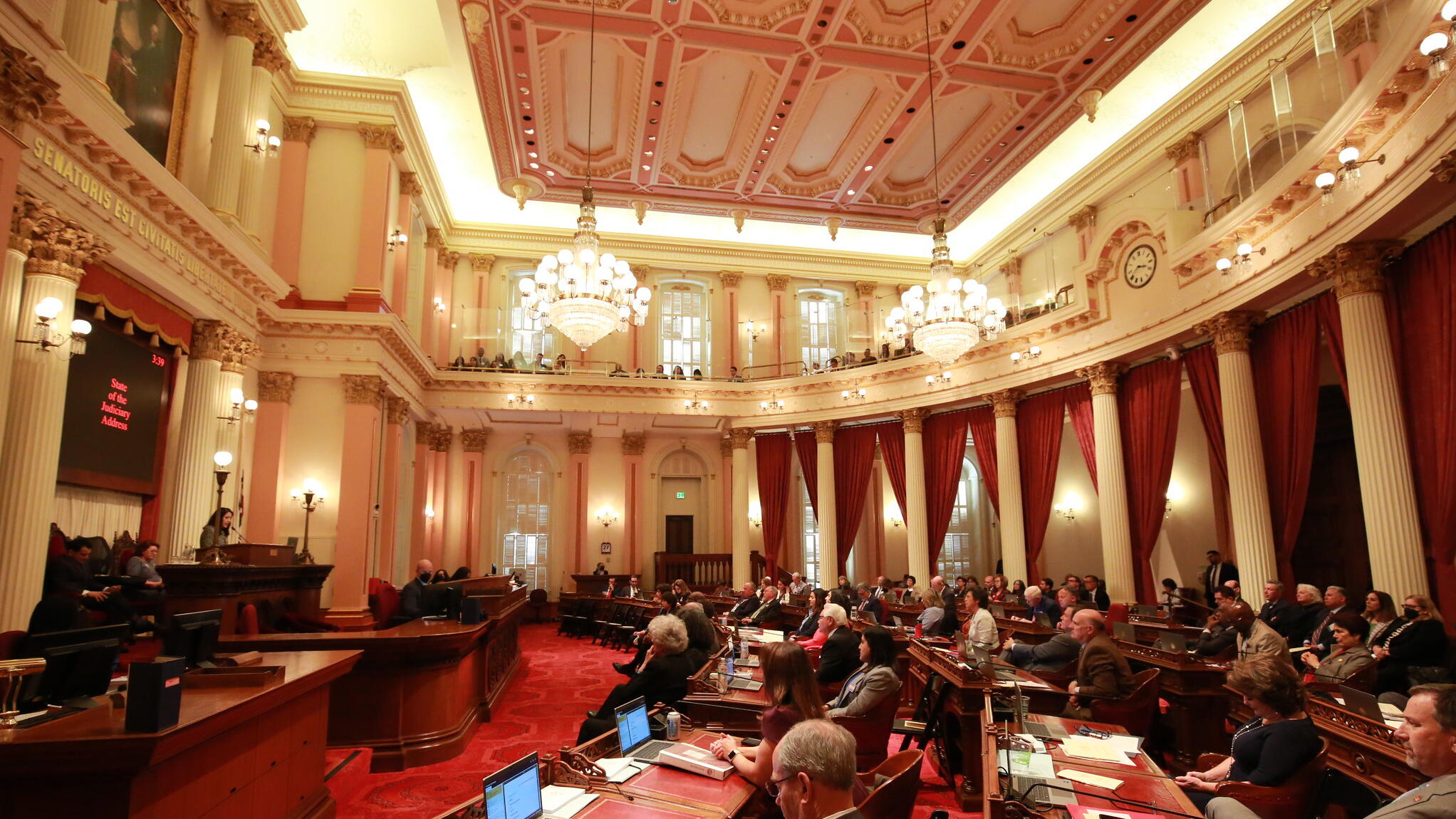 interior of senate