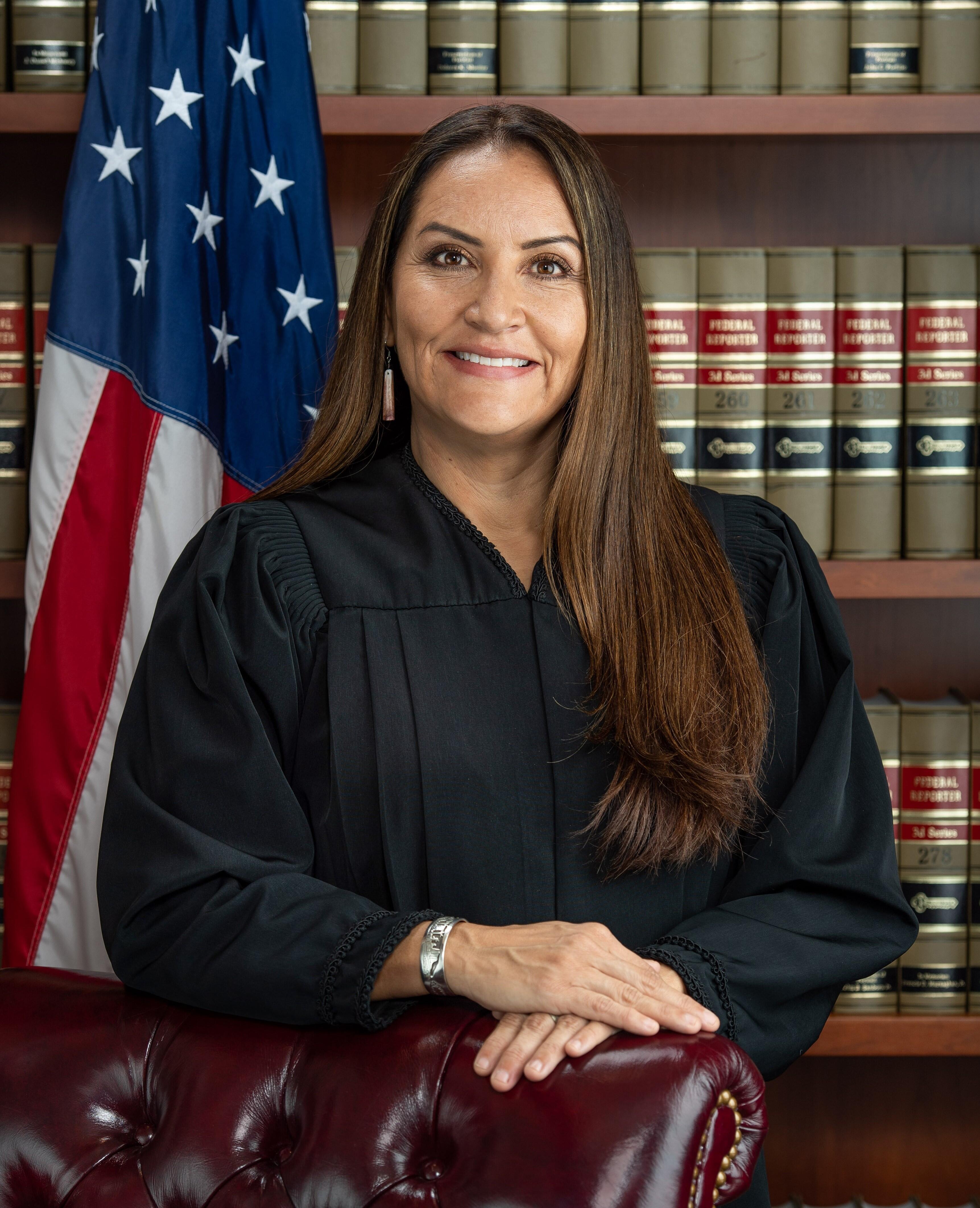 Headshot of Judge Sunshine Sykes in judge's robe