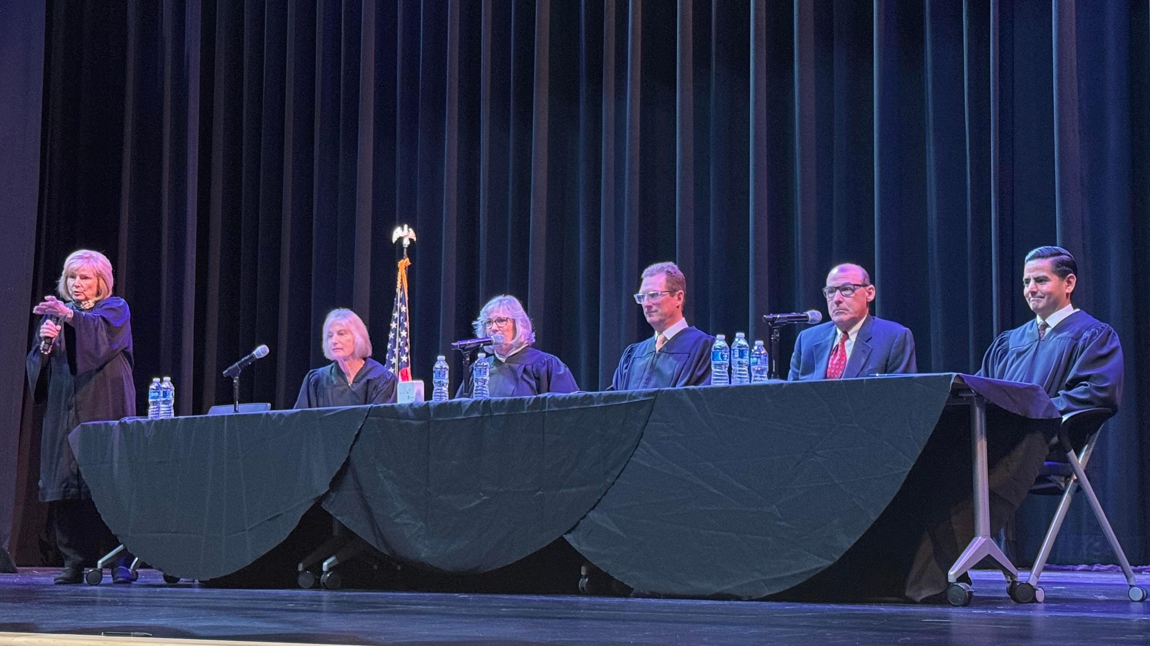 The Court of Appeal, Fourth Appellate District, Division One, held a special oral argument session on Feb. 28 at Crawford High School.