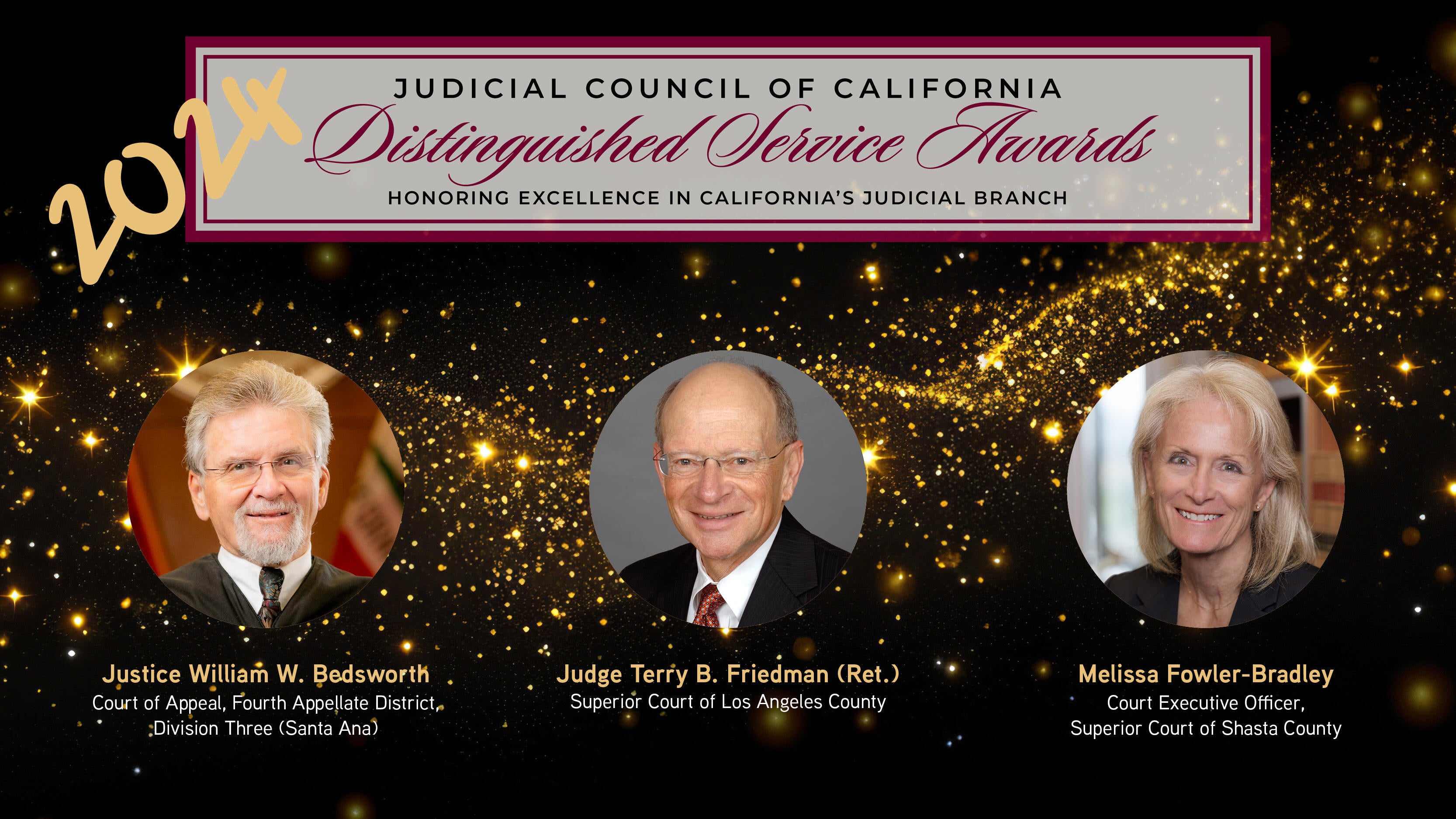 2024 Distinguished Service Award Recipients