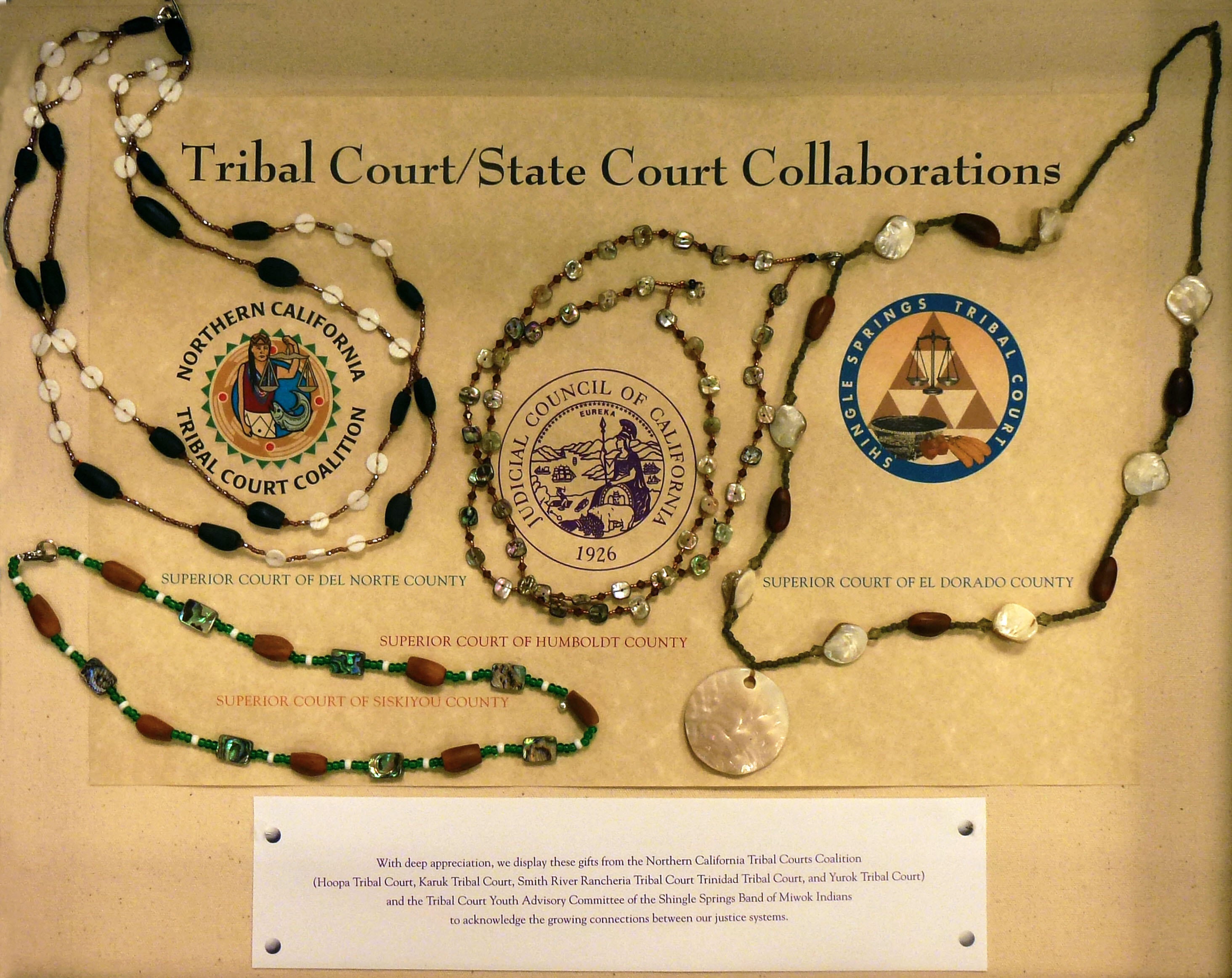 Tribal Court State Court Collaborations gift box