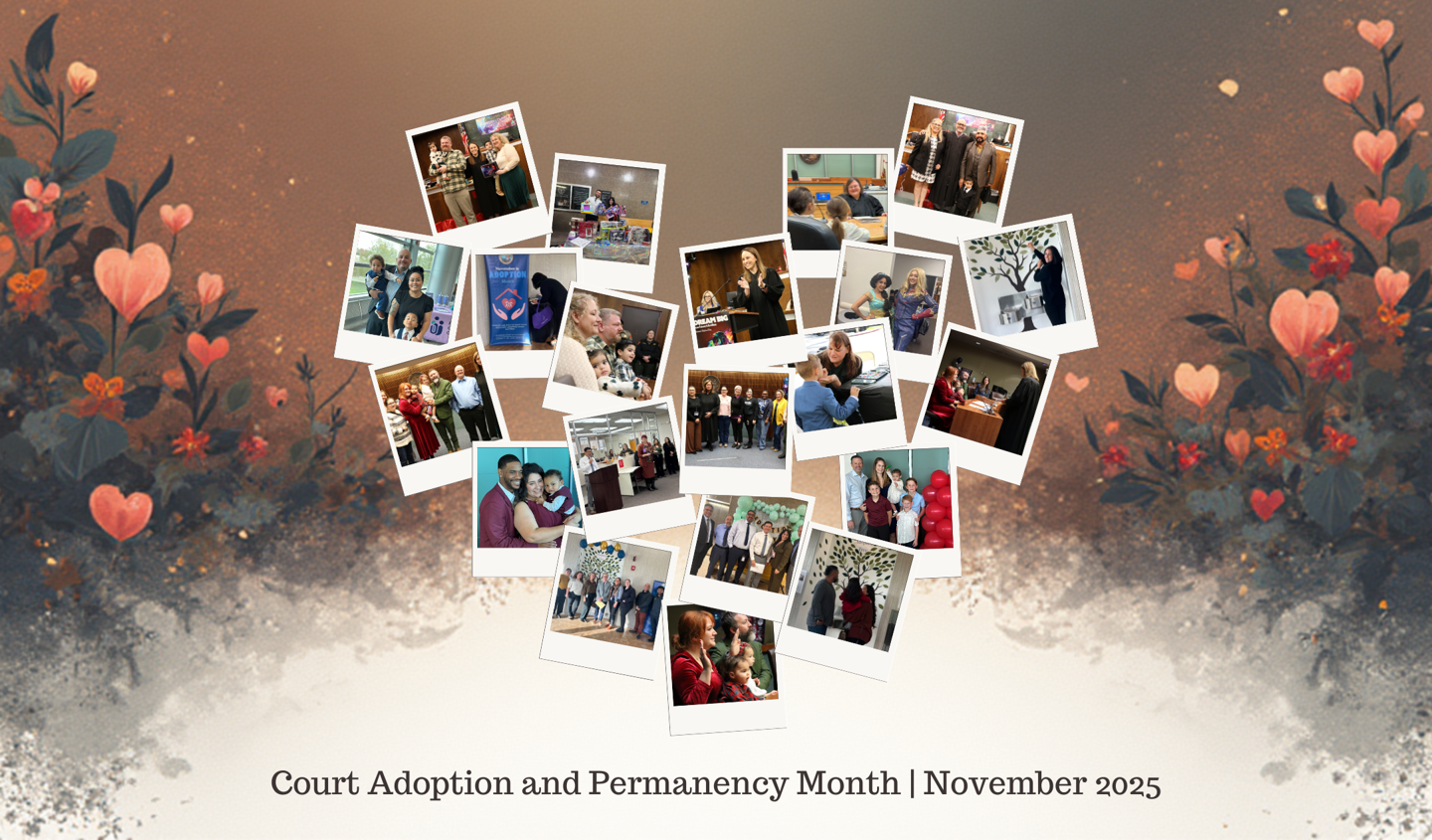 2025 Court Adoption and Permanency Month Graphics