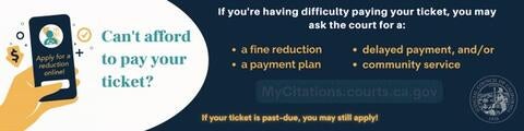 Online Tool to Request Reductions to Traffic Tickets Now Available in