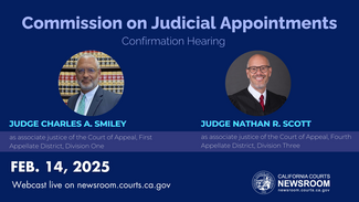 graphic of February 14 2025 COJA hearing