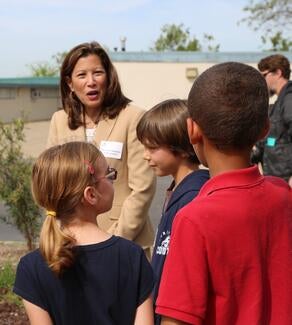Chief Justice visits Civic Award Learning School