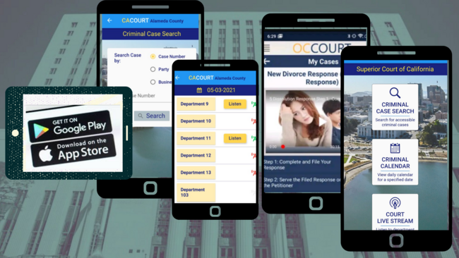 Now Trending: Court Services on Mobile Apps | California Courts Newsroom