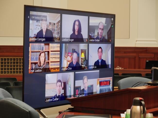 Supreme Court Oral Argument for December 7 2021 California Courts