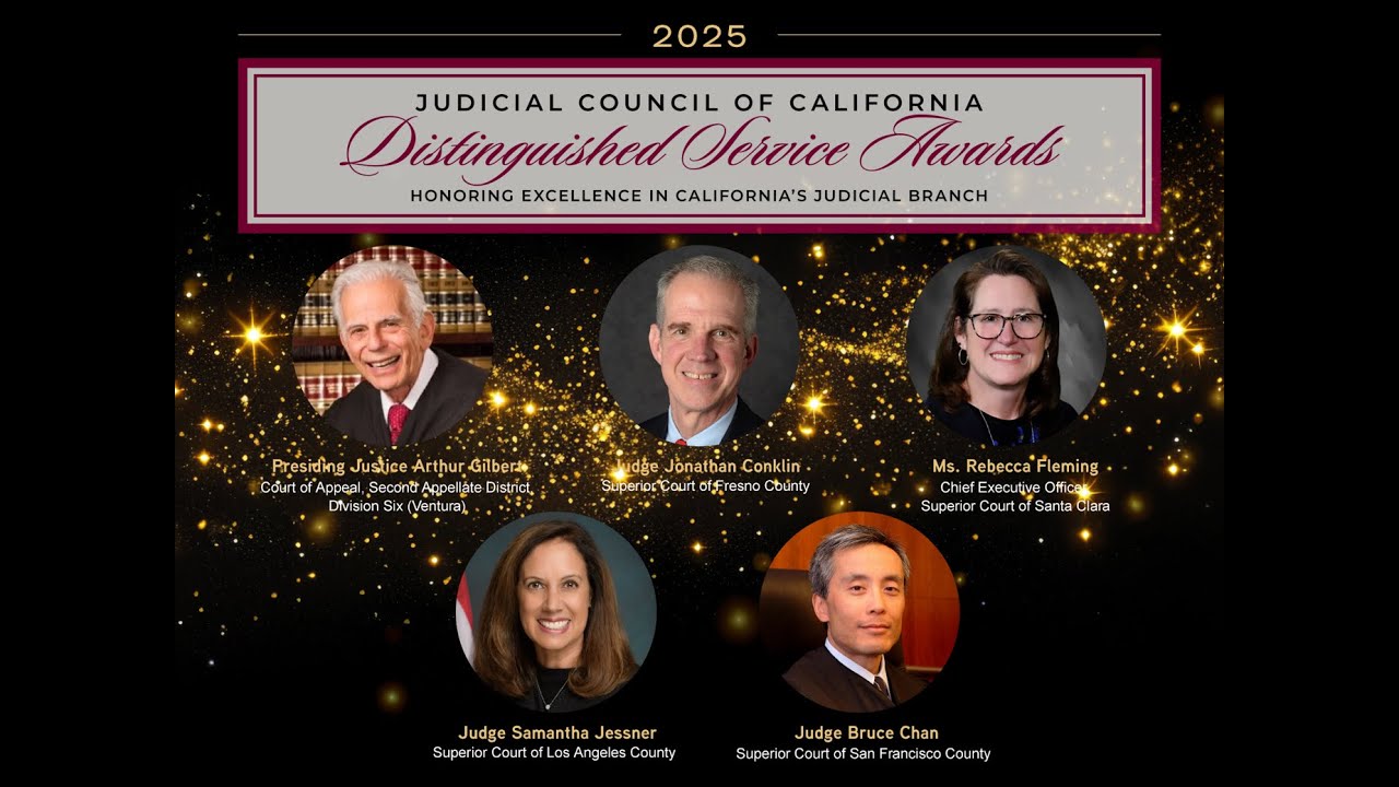 2025 Distinguished Service Awards and Aranda Access to Justice Award Ceremony video thumbnail image